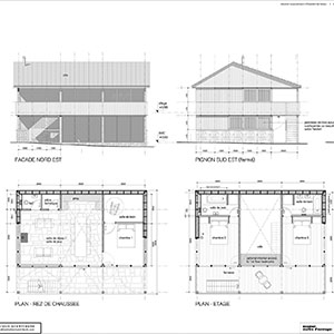 DPC40_chambre d'hotes plans